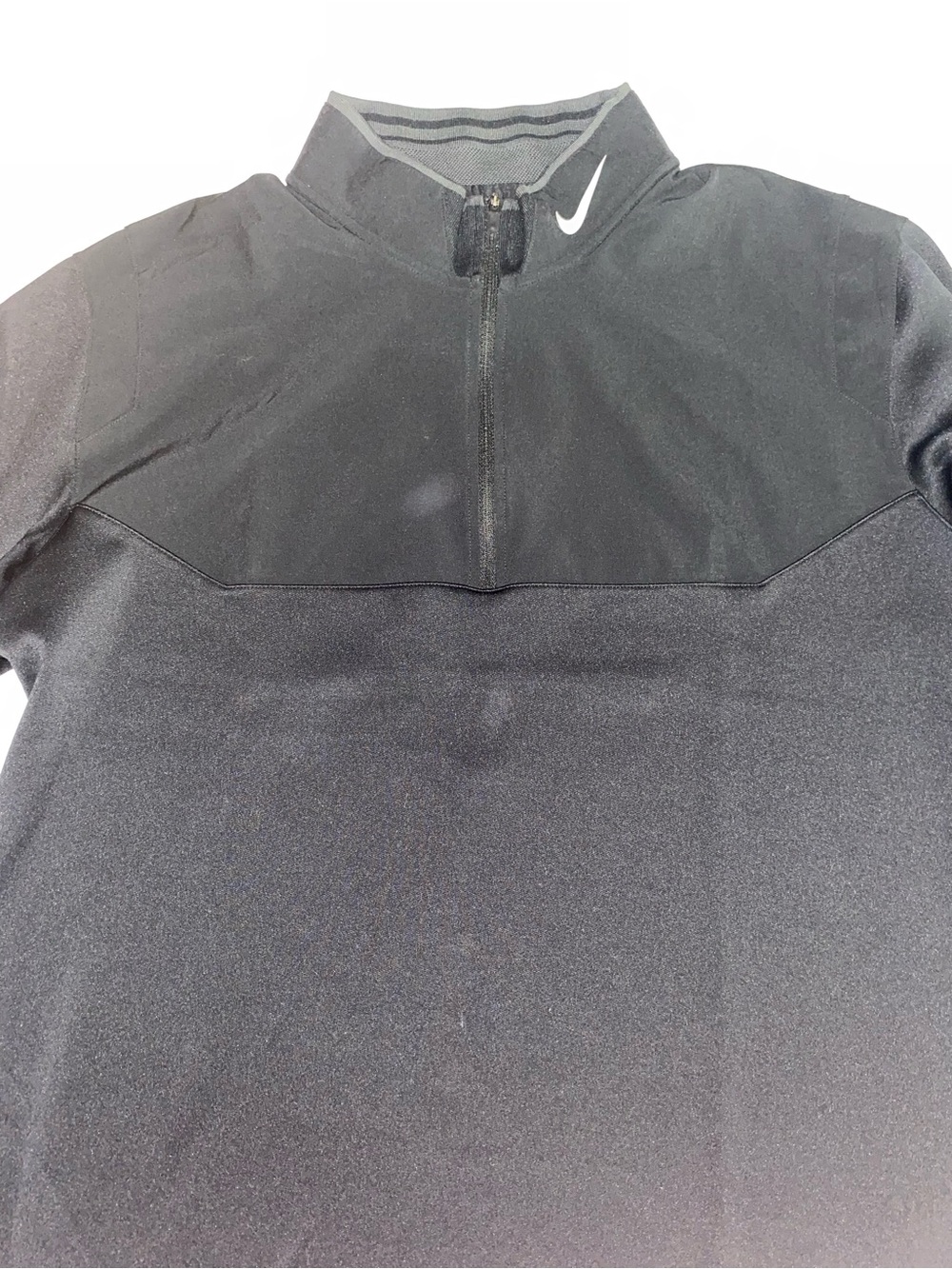 Nike Men’s Black Quarter-Zip Performance Pullover